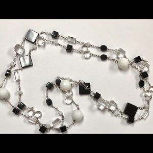 Handmade Black & White Necklace